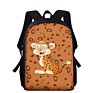 Backpack Children Lovely Cartoon Bear Print School Bags for Teenagers Animal Book Bags