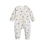 Breathable and Skin-Friendly Organic Cotton Newborn Baby Clothes Romper Jumpsuit Baby Autumn Romper