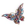 Brooch Accessories Royal Style Gem Butterfly Necklace Dual Brooch