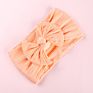 Cable Knit Bows Nylon Headbands Wide Knot Bow Nylon Head Wraps