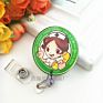 Cartoon Retractable Pull Badge Reel Card Badge Holder Reels for Doctor Dentist Nurse