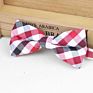 Classical Men's Bow Tie Plaid Striped Flexible Bowtie Smooth Necktie Soft Matte Butterfly Decorative Pattern Color Ties