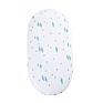 Cot Crib Bassinet Protector Waterproof Bamboo Fitted Sheet for Baby