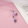 Creative Cute Simulation Fruits Dangle Drop Earrings Sets Statement Handmade Lemon Strawberry Hoop Earrings for Women Girls Jewe