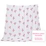 Customised White Designers Comfort Warm Quilt 4 Pack Bamboo Organic Cotton Baby Muslin Wrap Swaddle Blankets