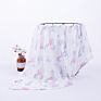 Customized Printing 70% Bamboo 30% Cotton Muslin Baby Swaddle Blanket Newborn Baby Muslin Swaddle