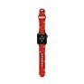 Eamiruo Charm Christmas Tree Pattern Printed for Apple Watch Band 38Mm 42Mm Soft Silicone Sport Watch Strap Series 6/5/4/3/2