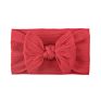 Fit All Baby Hair Accessories Large Bow Soft Elastic Various Color Baby Headbands Nylon Headband Baby Hairbands for Girls