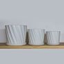Ins Matte Glazed Ceramic Planter Pot with Saucer Modern round Decor Indoor Planter with Drainage Hole for Plants