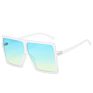 Jheyewear Plastic Big Square Oversized Colorful Women Men Sun Glasses Shades Sunglasses