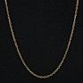 Krkc 1.2Mm-7Mm Stainless Steel Necklace Mens 14K 18K Gold Plated Filled Cable Franco Chain Figaro Chain Rope Chain