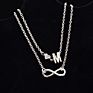 Love 26 Letter Alloy Anklets Multilayer 2Pcs/Set Ornaments Personality Heart Chain Infinity Anklet