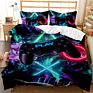 Luxury 3D Creative Game Machine Printing Bed Sheet Comforter Kids Bedding Set for the Boy Single 3 Pieces Cartoon 1Set