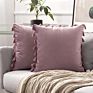 Luxury Boho Throw Pillow Covers 18 X 18 Tassel Macrame Cushion Cover Handmade Home Decor