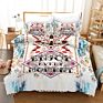 Luxury Logo100% Polyester Queen Size King Size Duvet Cover 3D Print Bedding Set