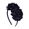 Luxury Princess Children Hairbands Wedding Accessories Girls Headband Baby Big Chiffon Flower Hairband