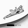 Mens Metal Simple Necktie Tie Pin Bar Clasp Clip