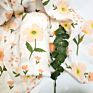 Newborn Double Layer Blanket Toddler Towel Infant Swaddle Wraps Organic Bamboo Cotton Floral Printed Baby Muslin Blankets