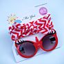 Pretty Children Hair Accessories Set Baby Girl Sunglasses and Headband Sets Cute Bow Hairband for Girl