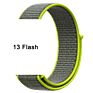 Qiman Nylon Iwatch Band Replacement Strap Nylon Loop Watch Band for Apple Watch Fabric Nylon Strap for Iwatch 7/6/5