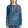 Retro Style American Samoa Polynesian Hoodie Tattoo Design Women Hoodie Pullover Female Streetwear All Seasons