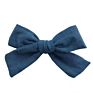 Soft Cotton Linen Fabric Bow Hair Clips Schoolgirl Sailor Bow Clips Baby Girls Hair Accessories