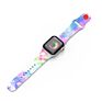 Tie Dyeing Designers Watches Men Wrist Sublimation Silicone Watch Bands for Apple Iwatch 6 Rubber Watch Straps