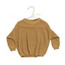 Toddlers Kids Knit Plain Pullover Long Sleeve Organic Oversized Baby Sweater Top