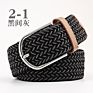 Unisex Multiple Option Stretch Belt Braided Elastic Stretch Fabric Belt Casual Weave Canvas Woven Belt