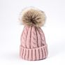 100 Acrylic Pure Color Funny Knitted Hat