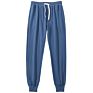 100%Cotton Workout Fitness Joggers Sweatpants Elastic Waist Plain Mens Sport Pants