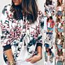 10 Colors Floral Print Spring Women's Bomber Jackets plus Size Short Female Coat Zipper Outwear Long Sleeve Womens Jacket