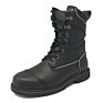 10 Inches Leather Waterproof Coal Mining Safety Boots, Mining Safety Shoes