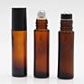 10Ml Amber Bottles Glass Portable 10Ml Perfume Glass Bottle Amber Essential Oil Roll on Glass Bottle