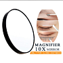 10X Magnifying Makeup Mirror 20X Magnification Mirror with 2 Suction Cups to Remove Blackhead or Shave