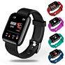 1.3 Inch Colorful Smart Sport Watches 116 plus Sport Smart Bracelet Fitness Smart Watch Tracker Heart Rate and Blood Pressure