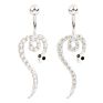 14G Snake Belly Button Piercing Stainless Steel Navel Ring