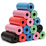 15Pcs/Roll Waste Bags Sales Pet Poop Bag Portable Plastic Dog Poop Bag Supplies Pet