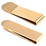 18K Gold Plated Money Clips Stainless Steel Paper Money Coin Clip Clips for Men and Women