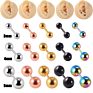 20G Surgical Steel Ear Studs Small Ball Screws Small Earrings Daith Ear Bone Cartilage Piercing Body Jewelry 3/4/5Mm
