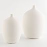 21Cm Simple Lines Design Body Shape Ceramic Flower Ornament Vases