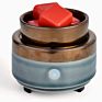 2 in 1 Fragrance Oil Warmer Electric Wax Warmer Candle Melt Burners for Spa and Aromatherapy Use
