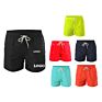 2 in 1 Quick, Dry Beach Men Board Shorts Swimwear Swimsuits Mens Swim Trunks Running Beach Shorts/