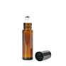 2Ml 3Ml 5Ml 10Ml Amber Glass Bottle Botellas for Perfume Essential Oils Cosmetic Jars Empty Roller Bal on Bottles