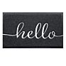 30"X17.5" Durable Welcome Mat Low Profile Floor Mat Front Doormat Indoor Outdoor Hello Doormats Non Slip Rugs Door Mat for Home