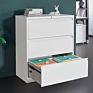 3 Drawer Knocked down Office Lateral Filing Cabinet
