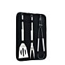 3 Pack Home Solutions Grill Tools Set with Barbecue Accessories Stainless Steel Bbq Utensils Grilling Kit