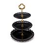 3 Tier Wedding Dessert Fruit Snack Cupcake Cake Stand for Tea Party Serving Platter