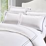 400 Thread Count Egyptian Cotton Sateen Hotel Sheet Set Stitched Duvet Cover Set