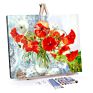 40*50Cm without Frame Acrylic Painting Paint Diy Painting by Number Canvas for Kids